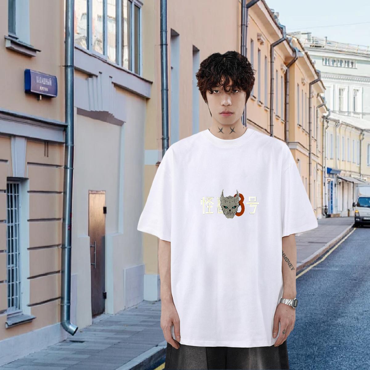 Fashion Man T Shirts DIY Printed Casual Daily Wear Mens Tshirts Crew Neck Cotton High Quality