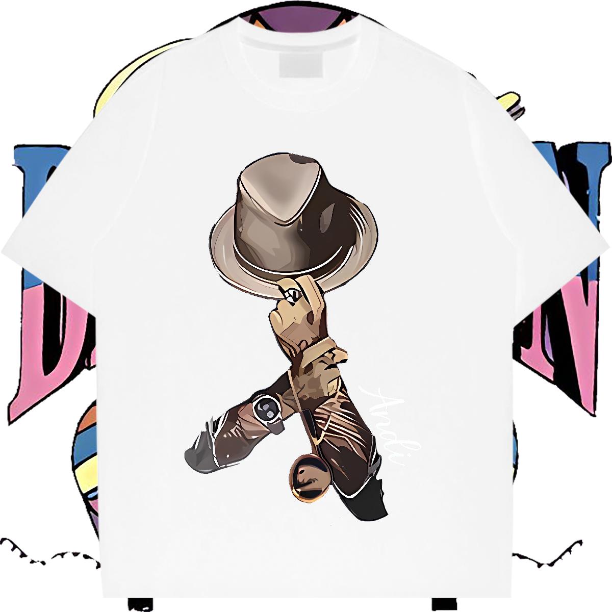 Unisex T Shirt For Man Hip Hop Street Round Neck Short Sleeve Men Tops Tees Stylist Graphic Clothings