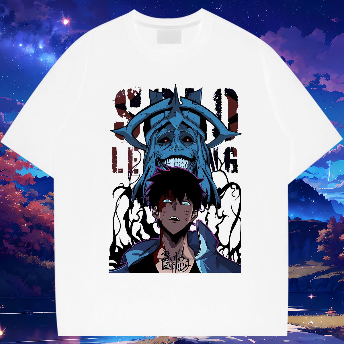 Fashion New T Shirts Men fashion 230g Cotton DIY Logo Tshirt for Man Woman Anime Printing Street Short Sleeve Cotton O-Neck Soft Tshirts