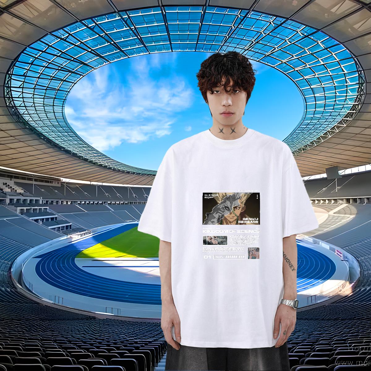 Brand Man T Shirts Hip Hop Short sleeve Cotton Soft Tshirt for Man Woman Fashion Custom Cartoon Tee Shirt