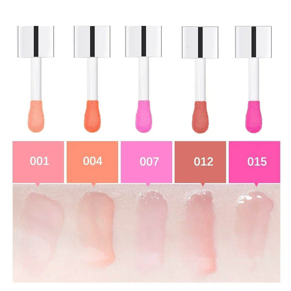 6ml Moisturizing Lipgloss Transparent Lip Glow Oil Plumping Hydrating Lip Glaze Lip Plumper Makeup Liquid Lipstick Lips Cosmetic 240712