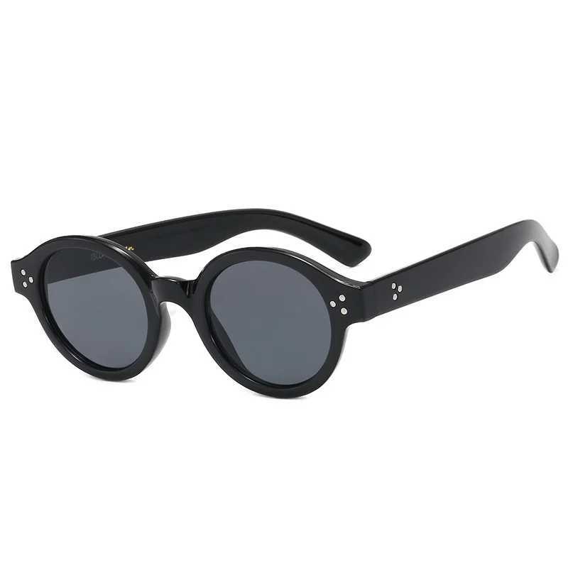 Sunglasses Korean hip hop New sunglasses creative mens and womens sunglasses b117pc frame meter nail childrens Sunglasses