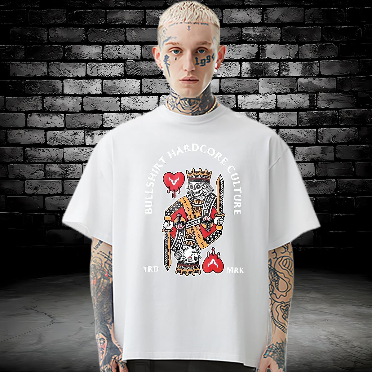 Customized T-Shirts fashion 230g Cotton DIY Logo Men Tshirts Outdoor Crew Neck Cotton Breathable Soft Tees