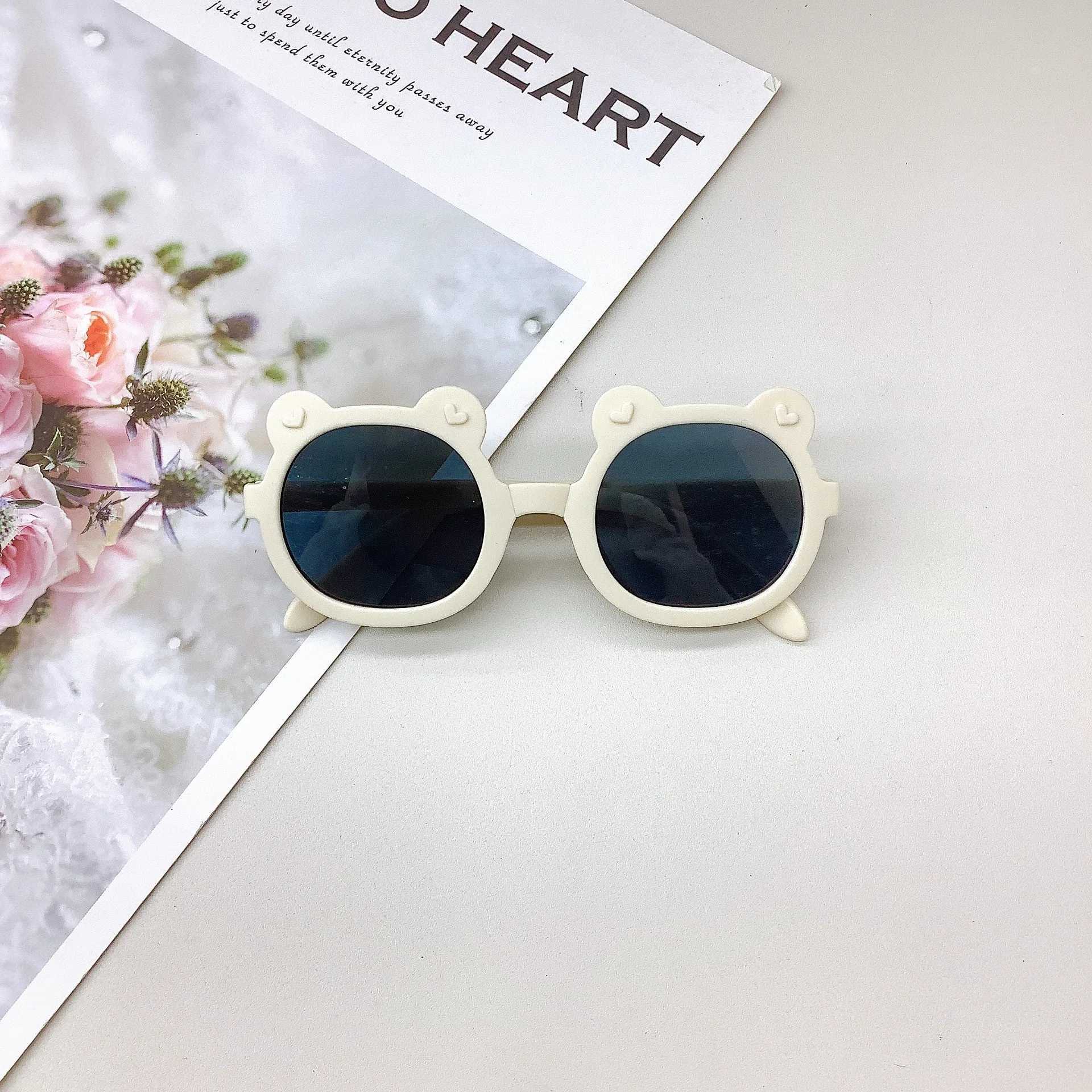 Sunglasses Fashionable Sun UV Protection Foldable And Cute Girls SunglaSSeS Childrens ConCave Shaped Glasses