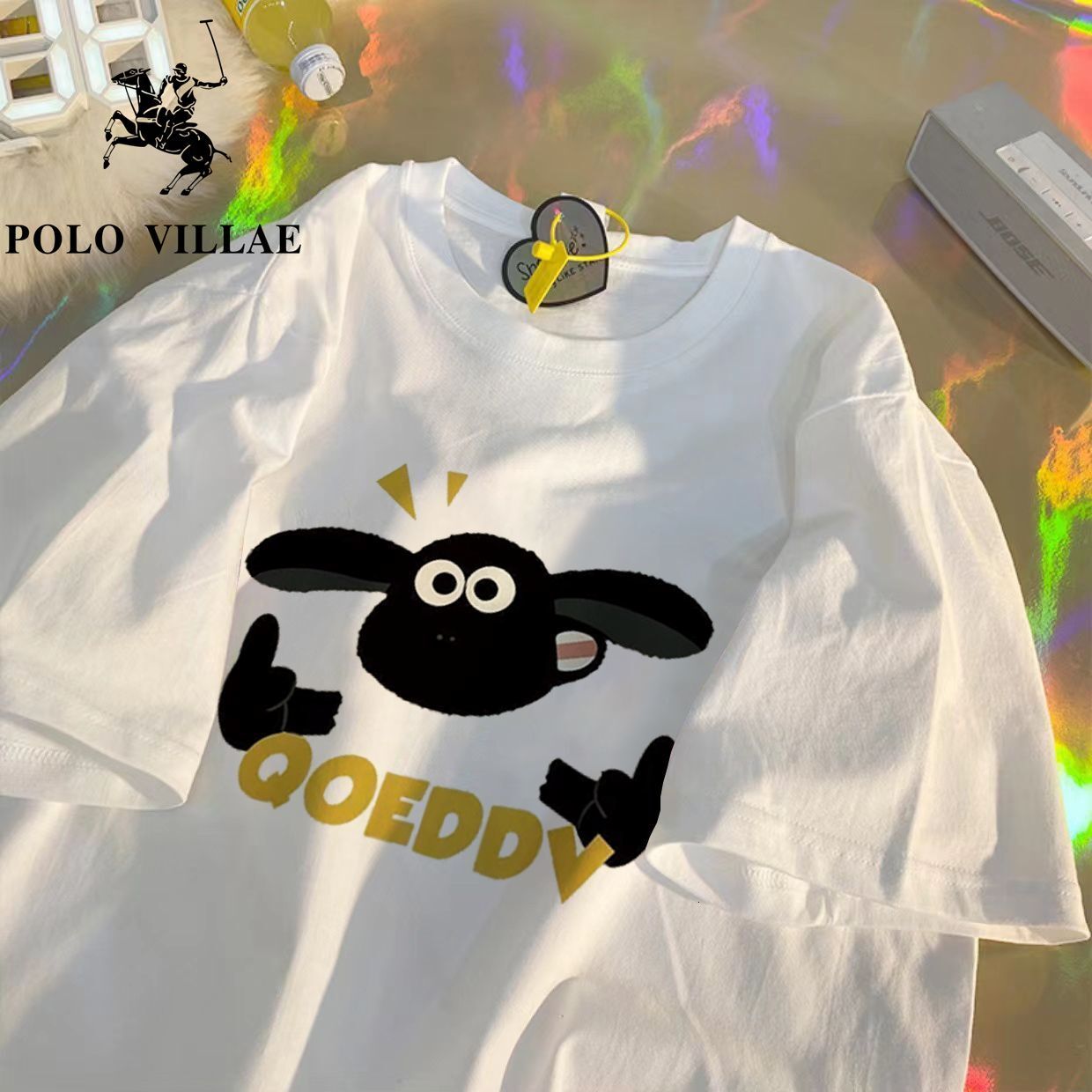 Korean Version Loose Women's Round Neck Short Sleeved T-shirt Casual Minimalist Printing BF Style Student Summer Top