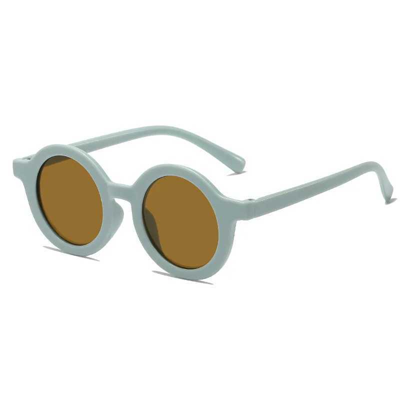Sunglasses Childrens 2024 New Trendy Edition Baby Sunglasses For Boys And Girls Fashion Photography UV Protection