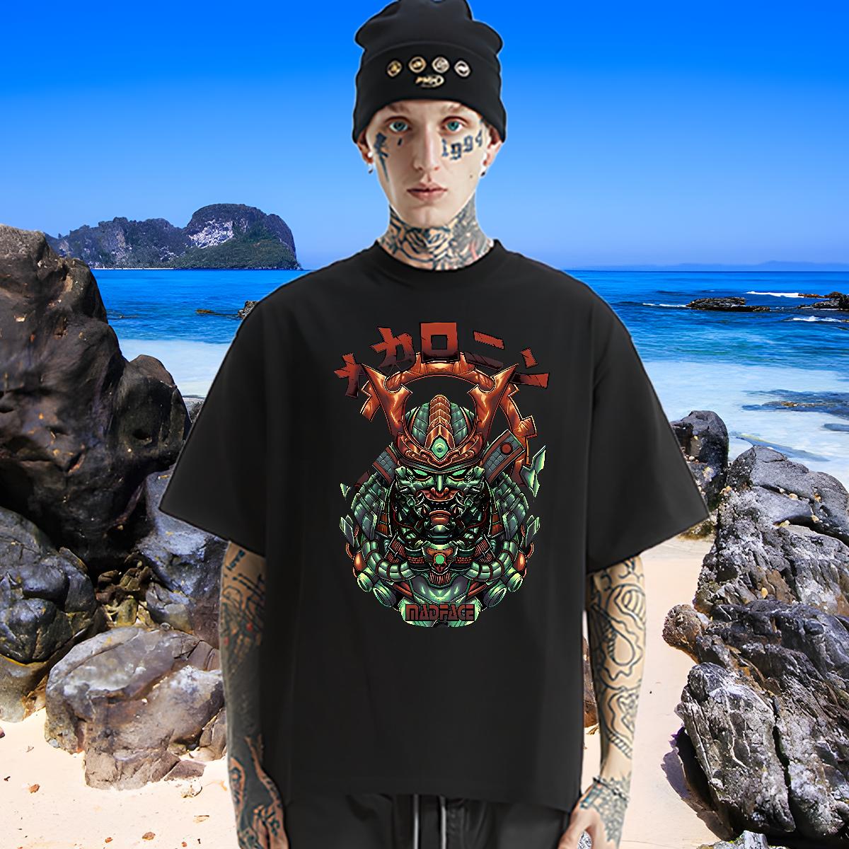 Soft T Shirts Men fashion 230g Cotton Street Wear Crew Neck Cotton Breathable Couples T Shirts Factory Direct Skull Tshirts