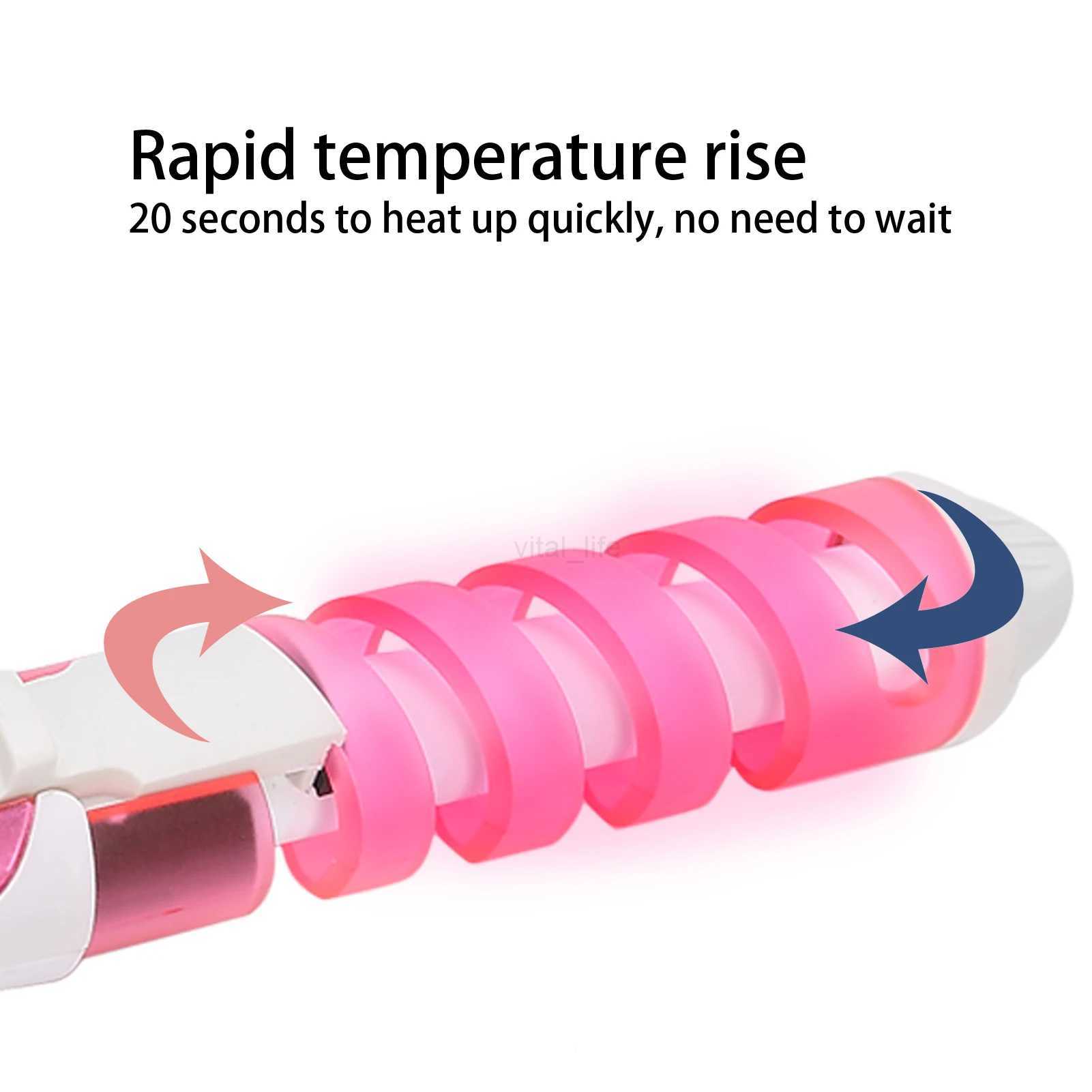 Electric Hair Curler Electric Hair Curling Wand Spiral Hair Curler Curling Iron Hairstyling Tool 110240V Spiral Curling IronCL240716