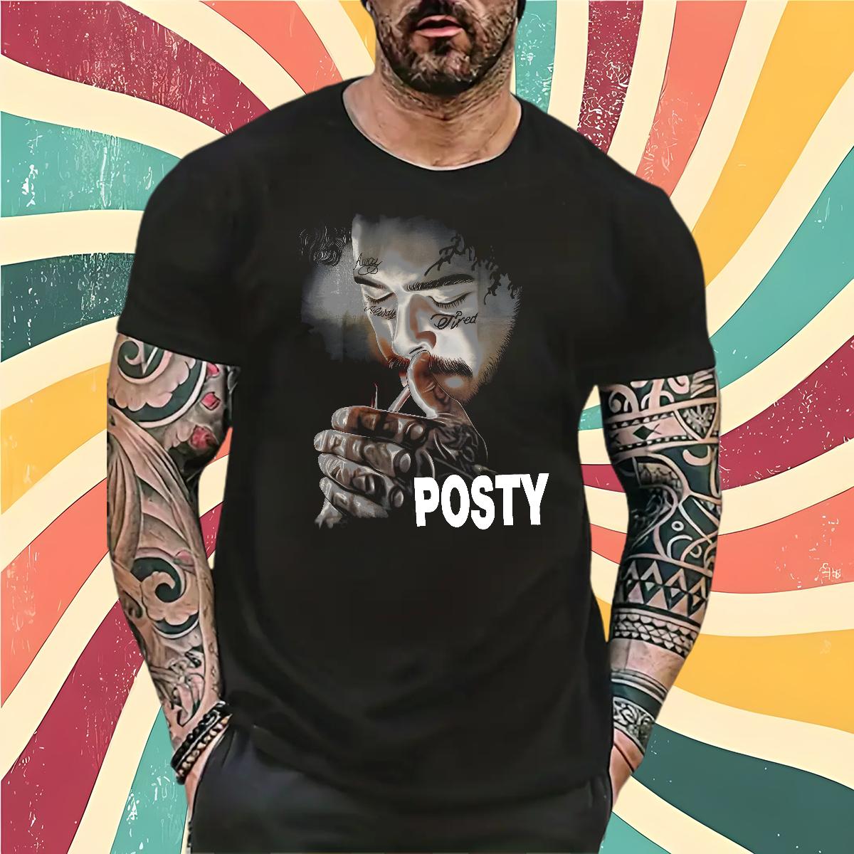 Classic T Shirts Men ZCY-240626001 230g 100% Cotton Street Wear Breathable Short Sleeve Tshirts Designer Anime Print Top Tees