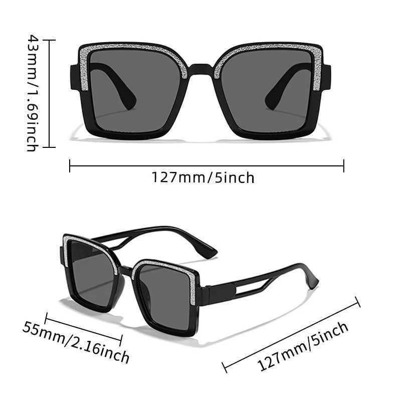 Sunglasses 2024 New Children Solid Square-frame Glasses Sunglasses UV400 Outdoor Girls Boys Fashion Protection Sunglasses Kids Sun Glasses