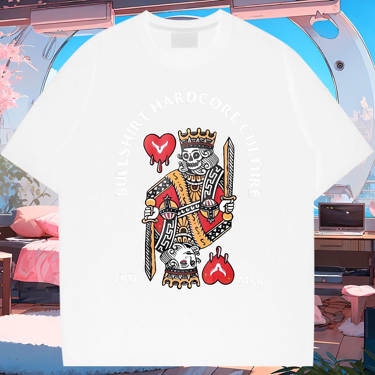 2024 Designer T-Shirts for Men fashion 100% Cotton 230g Custom Print Oversized Mens Tshirts Summer Casual Short Sleeve Cotton O-Neck Soft Tee Shirt