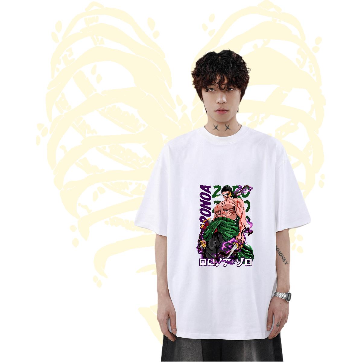 New Arrival Man T Shirts Custom Cartoon Couples T Shirts Casual Breathable Short Sleeve 5A Tops Shirt