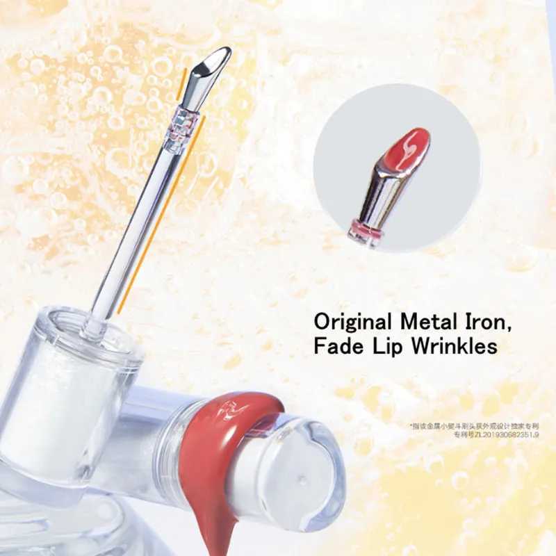 Judydoll Ice Iron Lip Glaze Lipstick Non Staying Cup Non fading Mirror Gloss Lip GelLiquid Lip TintMatte Moisturizing zxx240715