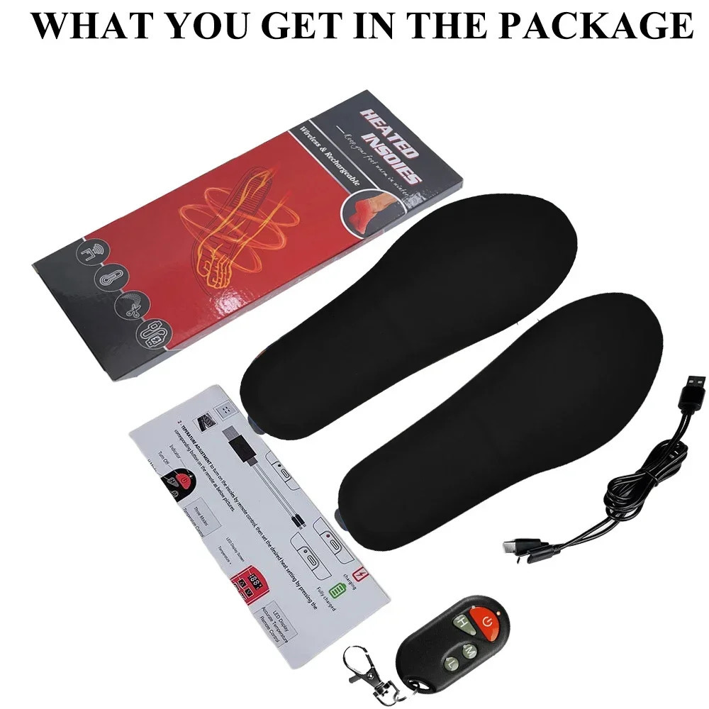 Heating pad 2000mAh rechargeable foot heater electric heating pad remote control female heating pad 240704