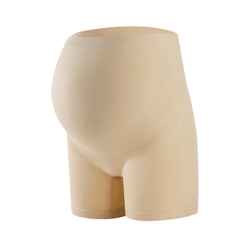 Summer pregnant women underwear with high waist and abdominal support breathable thin pregnancy safety pants for late pregnancy women's maternity