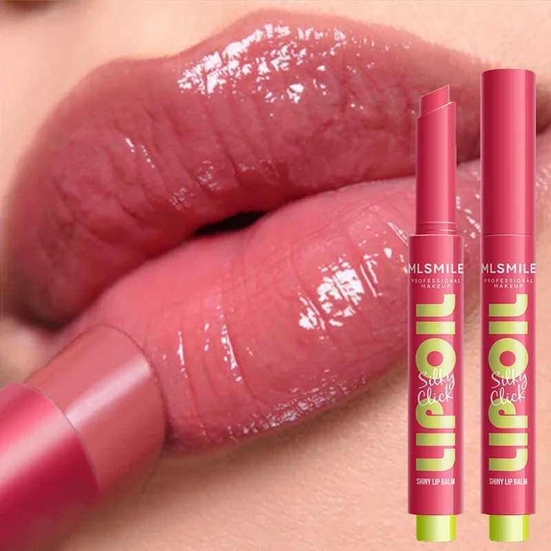 9 Colors Jelly Solid Lip Gloss Make-up Hydrating Red Brown Lipstick Moisturizing Lip Tint Nature Nude Lipstick Pen Cosmetics zxx240715