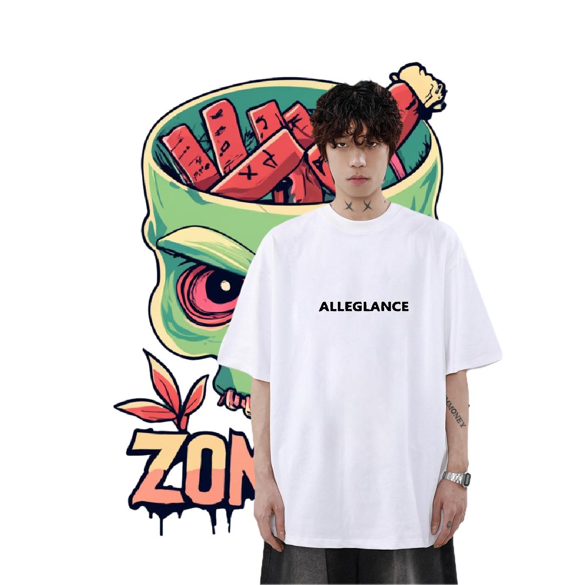 Designer T Shirts Men Asian Size Anime Printing Street Men Clothes T-Shirt Breathable Short Sleeve Soft
