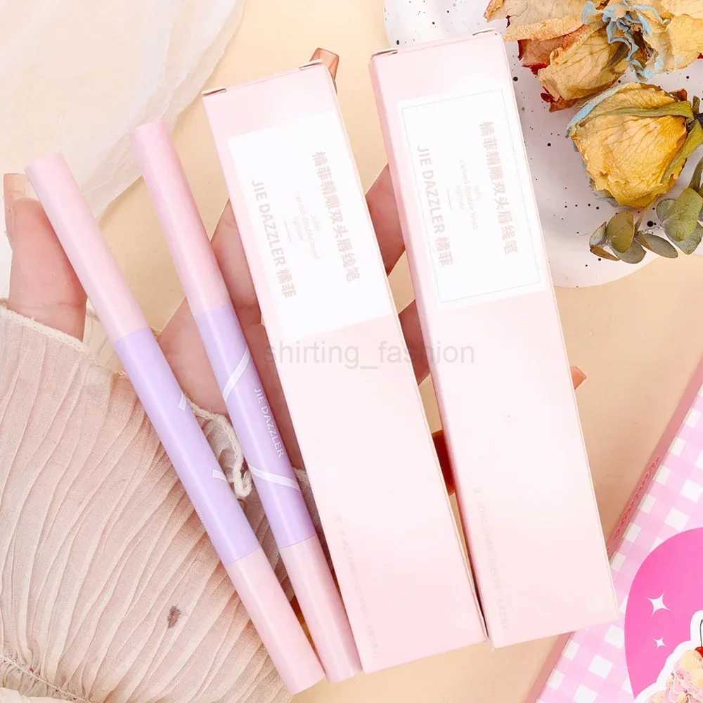 Matte Lip Liner Pen Waterproof Outline Lip Shape Plumper Lipstick Pencil Long Lasting Non-fading Velvet Lipliner Korean MakeupCL240716