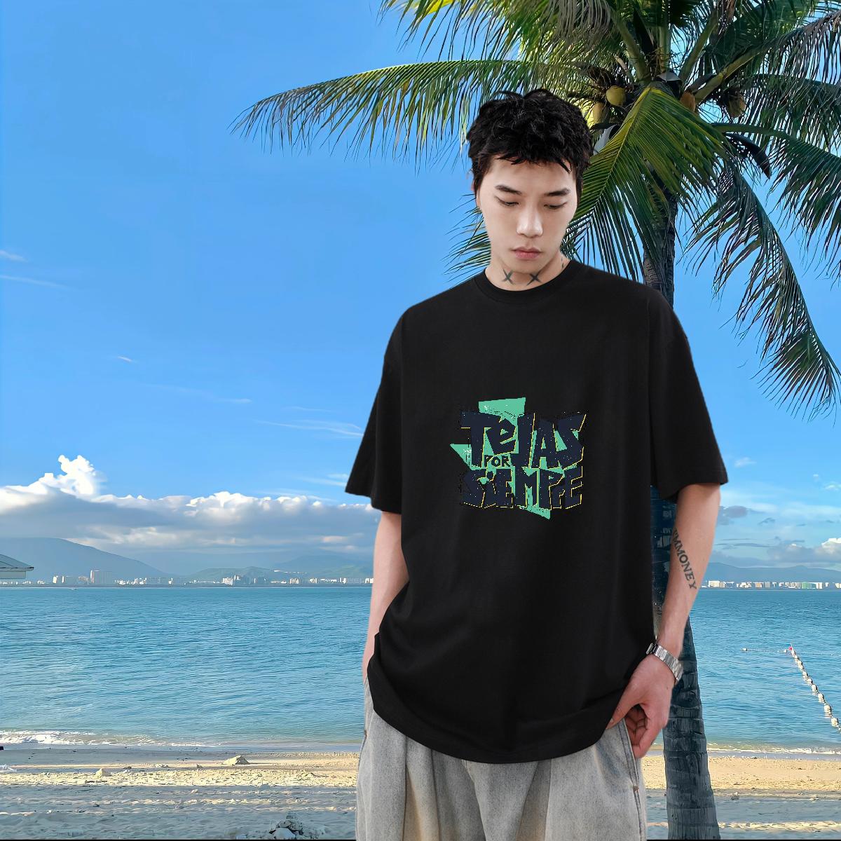 Brand Men T Shirts Customized Print Tshirts Daily Wear Short sleeve Cotton Soft Cool Design Tees