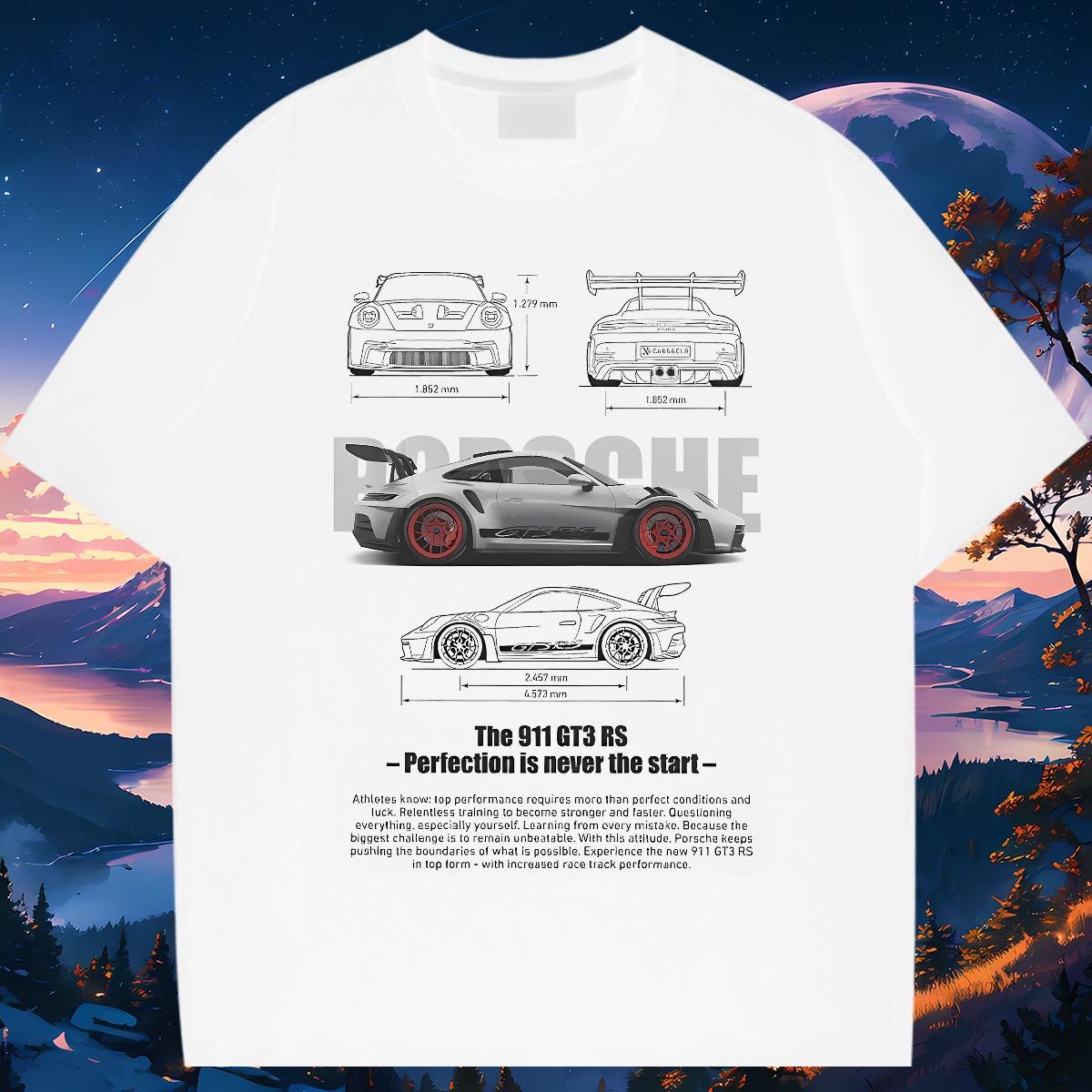 New Man T Shirts fashion 230g Cotton Custom Print Plus Size Couples T Shirts Anime Printing Street Crew Neck Cotton Breathable Cool Design Tops Tees