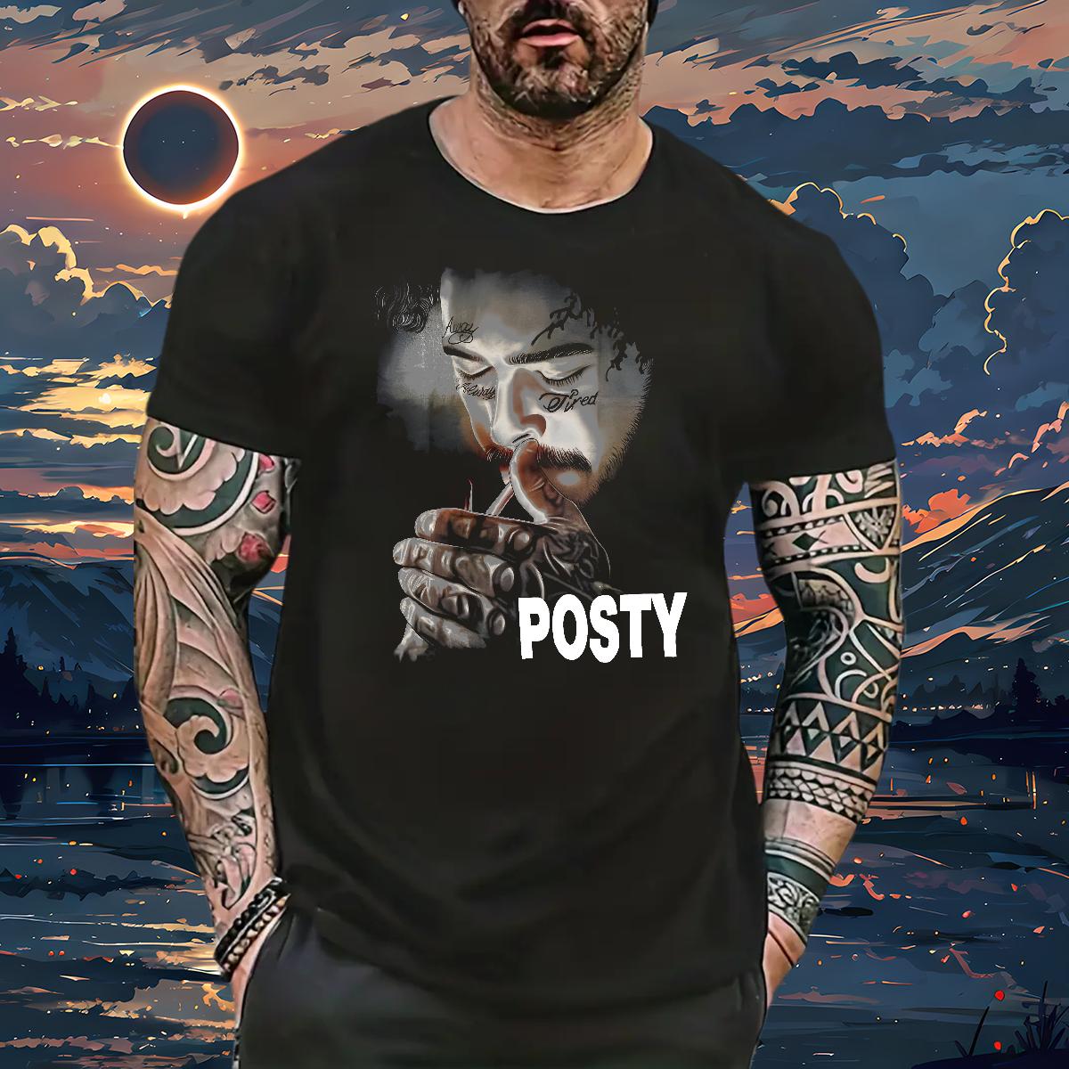 Loose Mens T Shirts ZCY-240626001 230g Cotton Casual Beach Short Sleeve Cotton O-Neck Men Tops Tees Fashion New Graphic Tops Shirt