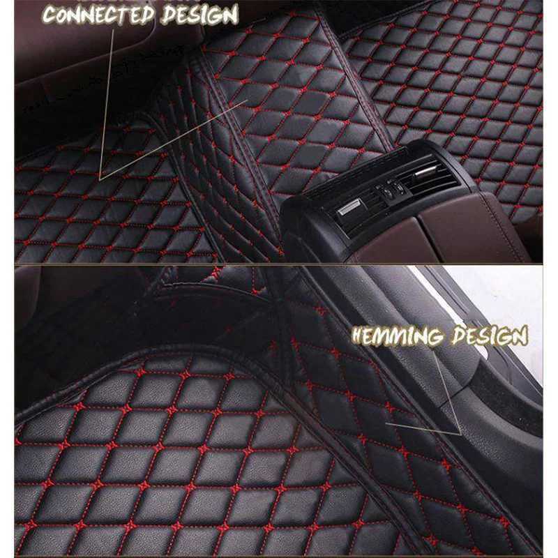 Floor Mats Carpets For Kia Sorento 2018 2017 2016 2015 2014 (5 seats) Car Floor Mats Interior Carpet Waterproof Accessories Decoration Protect Rugs R2