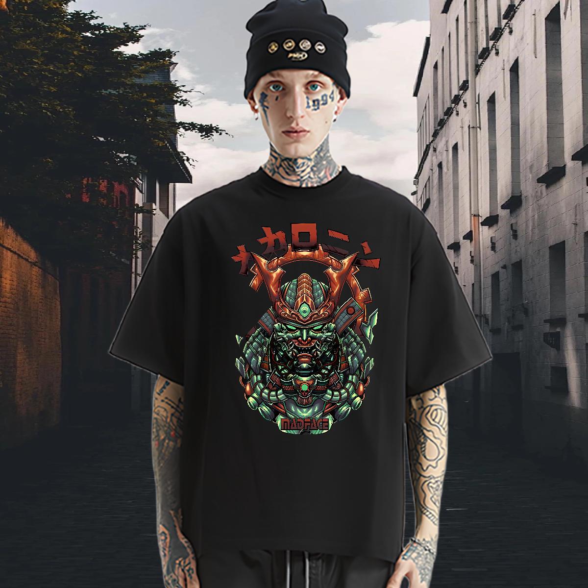 Soft T-Shirts fashion 230g 100% Cotton Street Round Neck Short Sleeve Men Tops Tees New Custom Print Plus Size Clothes