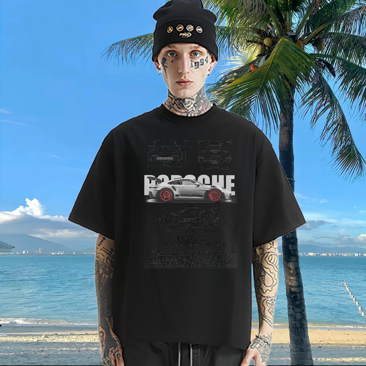 Factory Direct Men T Shirts fashion 230g 100% Cotton Customized Street Casual Mens Tshirts Cotton O Neck Short Sleeves Unisex