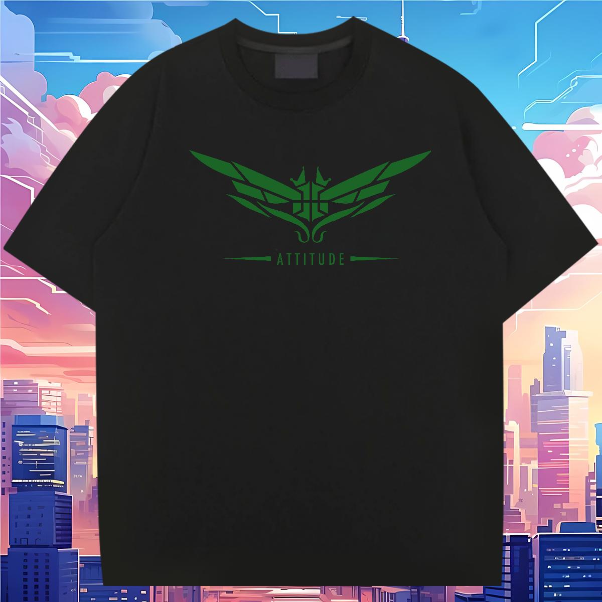 5A Couples T Shirts Wing 100% Cotton 230g Cotton Breathable Anime Printing Street T-Shirts for Men Custom Cartoon Fashion New Tops Shirt