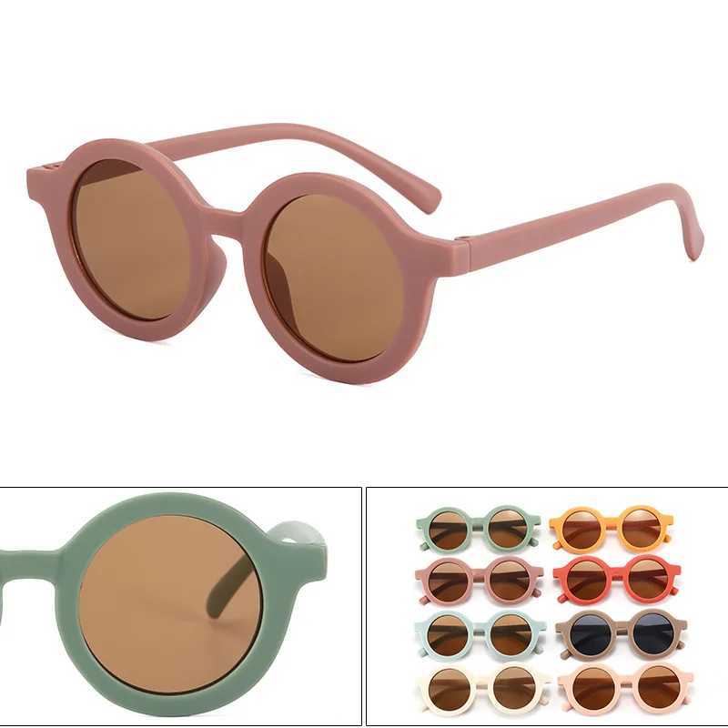 Sunglasses 2023 new childrens sunglasses yuanchaotong UV400 plastic glasses sunglasses