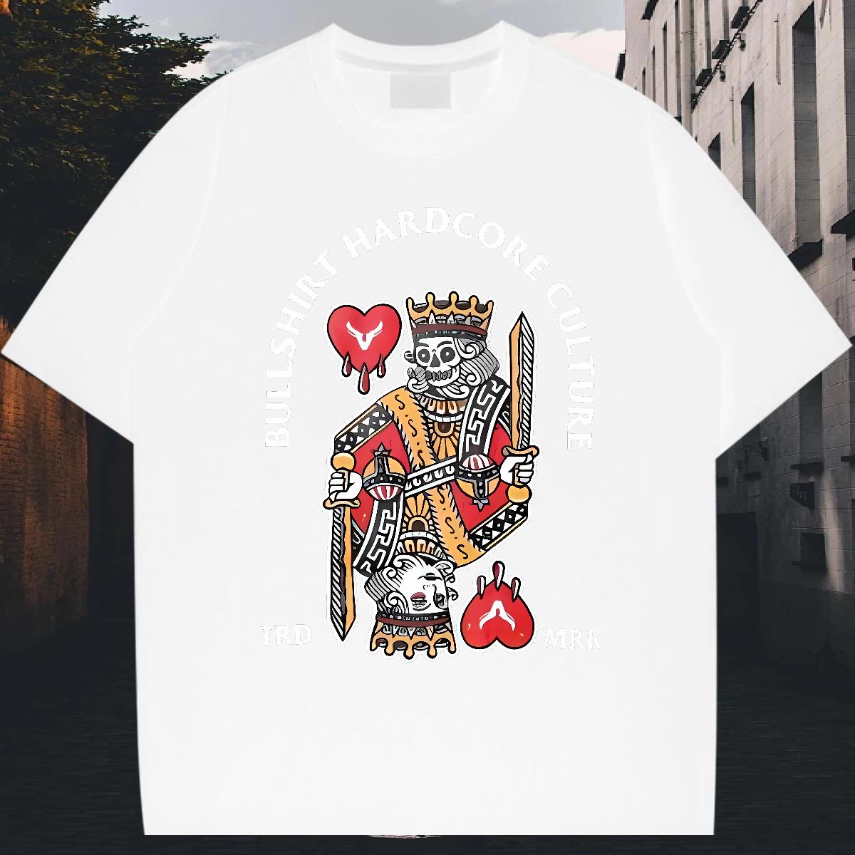 Comfortable T-Shirts for Men fashion 100% Cotton 230g Daily Wear Cotton Breathable Tshirt for Man Woman Customized White Plus Size Clothes