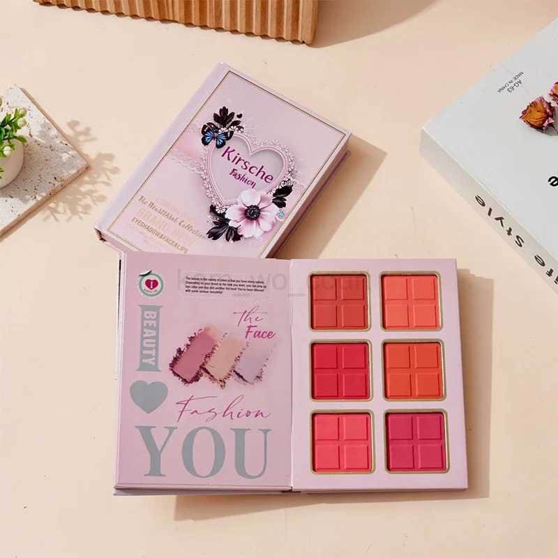 5-layer Book Palette High-gloss Blush Eyeshadow 5-in-1Multifunctional MakeupSet Easy to Carry Fashion Women MakeUp ToolsM240716