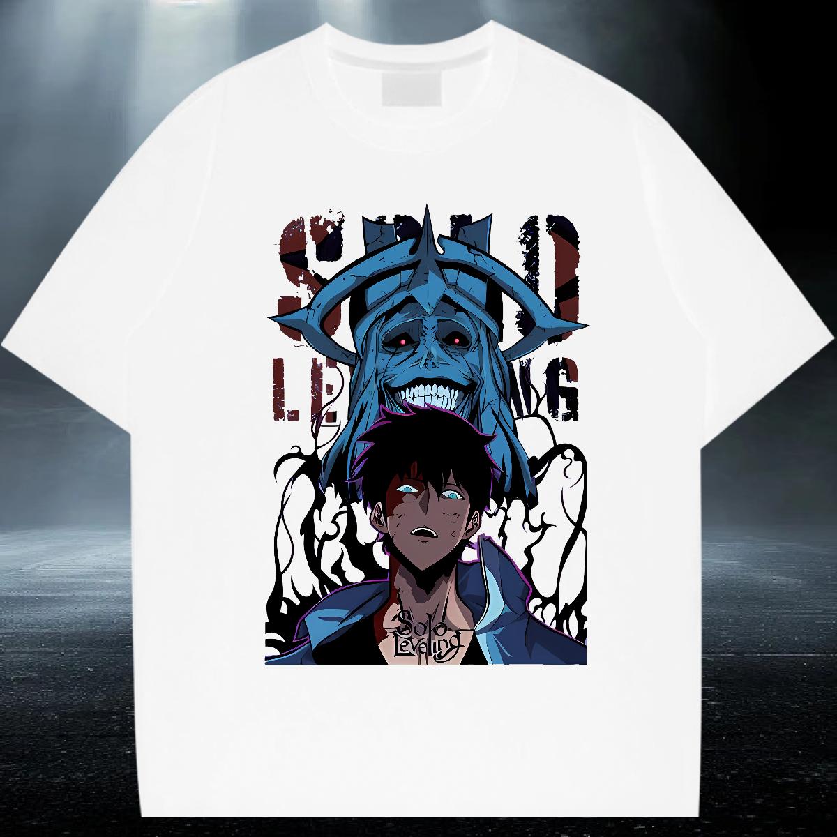 Comfortable T Shirt For Man fashion 100% Cotton 230g Street Wear Cotton O Neck Short Sleeves Men Tshirts Classic Anime Tees