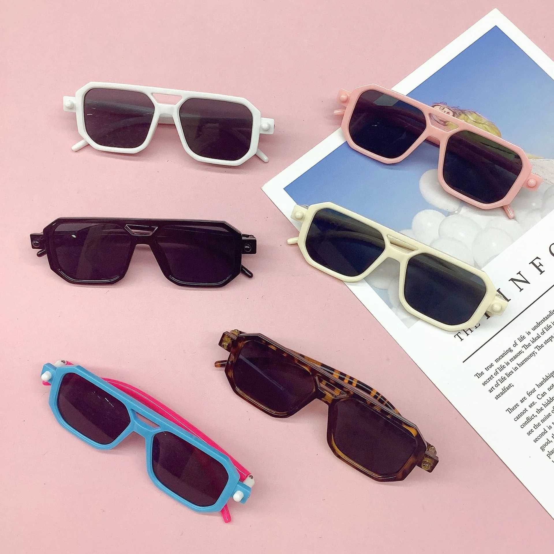 Sunglasses Fashion double-beam childrens sunglasses version travel modelling baby sunglasses trend sunglasses