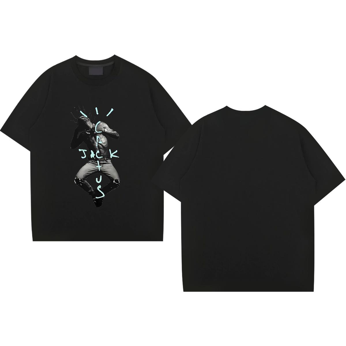 Soft Mens T Shirts Beach Breathable Crew Neck Men Tops Tees New Cartoon Printing S-3XL Tee Shirt