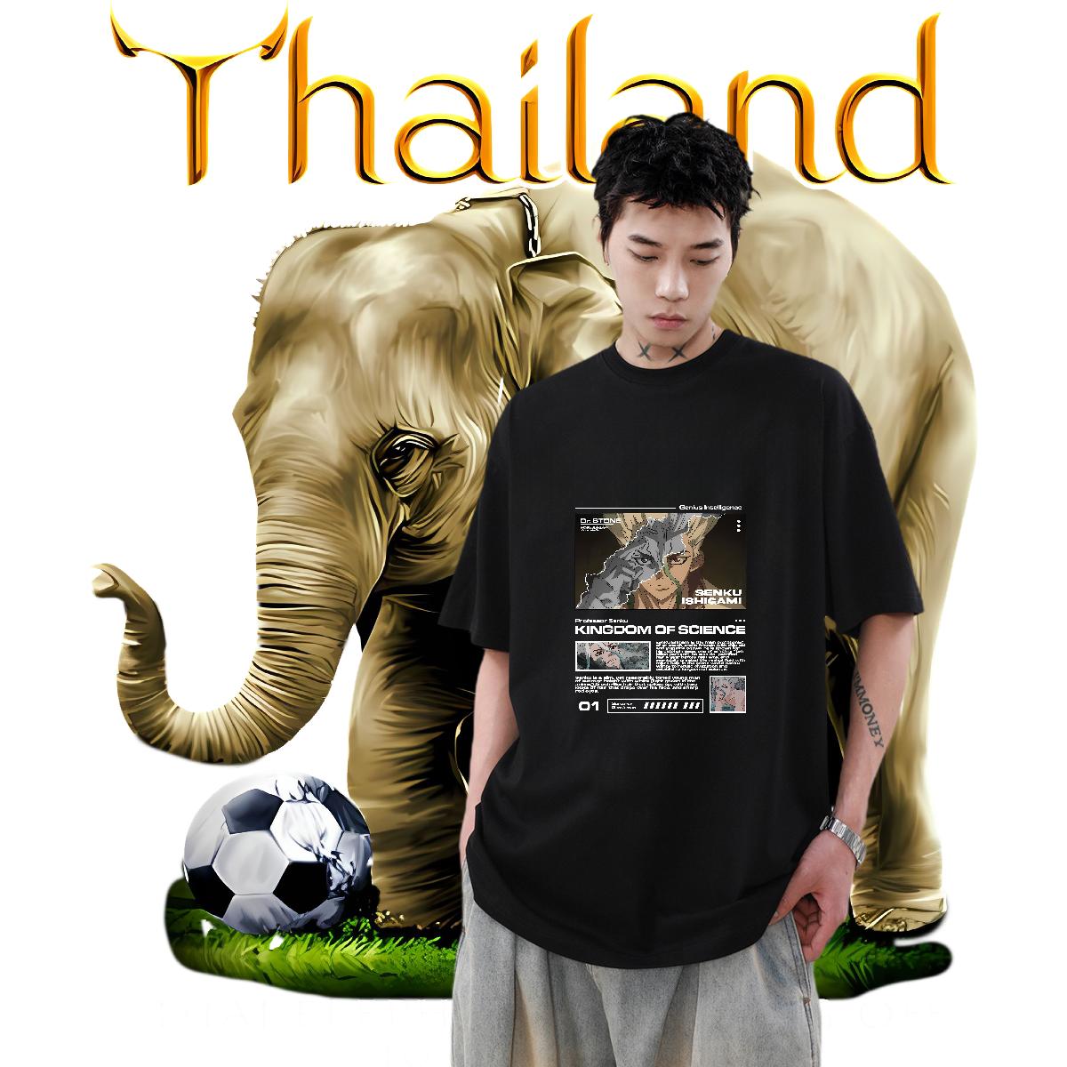 2024 Summer T-Shirts Custom Printing Men Tops Tees Daily Wear 180g Cotton Loose Fit Clothings