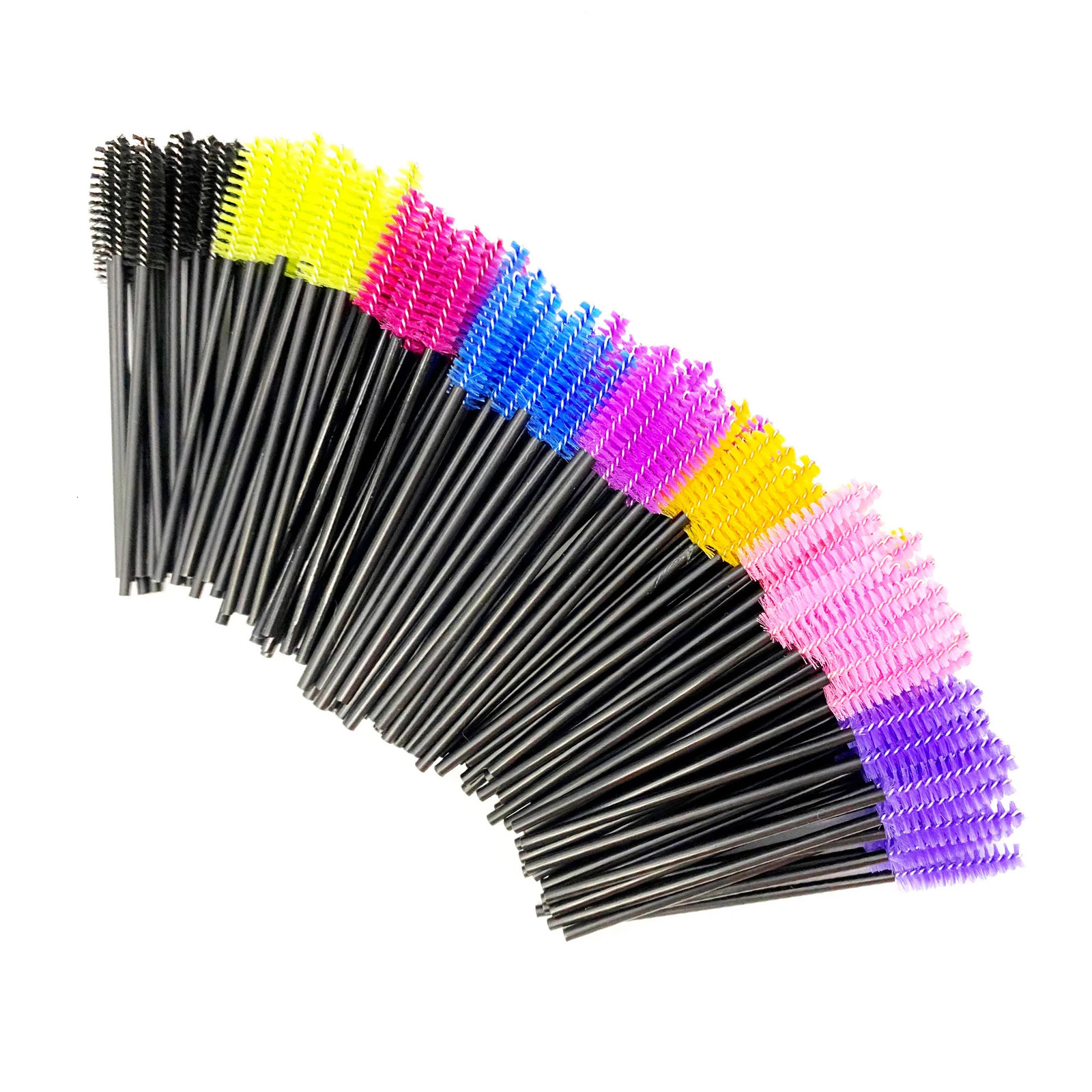Disposable mascara brush mascara extension tool mascara brush eye black stick applique coil eye black cosmetics 240715