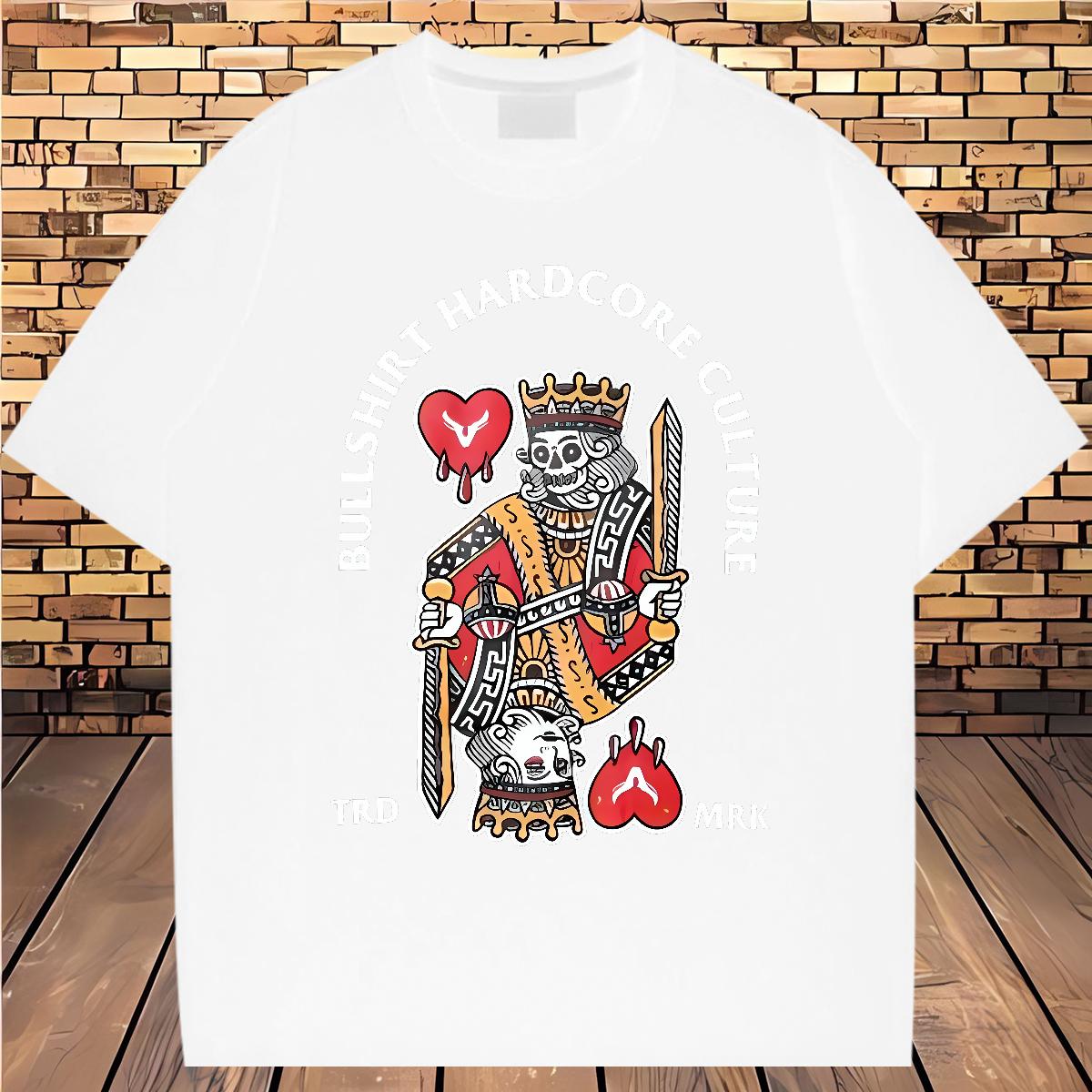 Unisex Men Tshirts fashion 230g Cotton Short Sleeve Cotton O-Neck Summer Casual T shirt Customized Print Fashion Designer Clothes