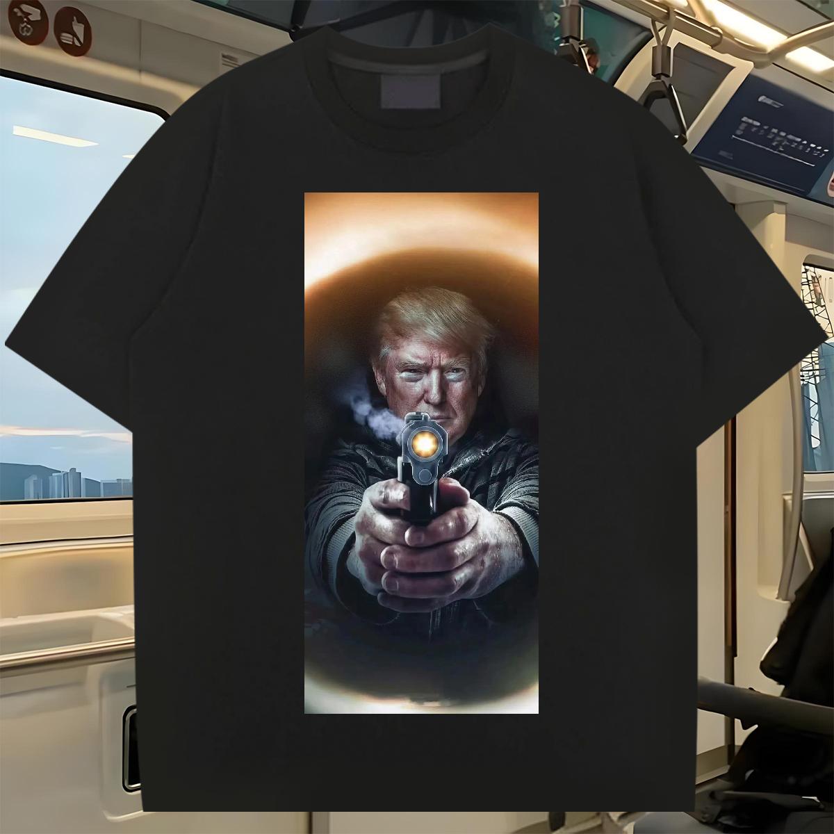 Factory Direct T-Shirts for Men Fight 230g 100% Cotton Skull Summer Casual Mens Tshirts Cotton Breathable Loose Fit