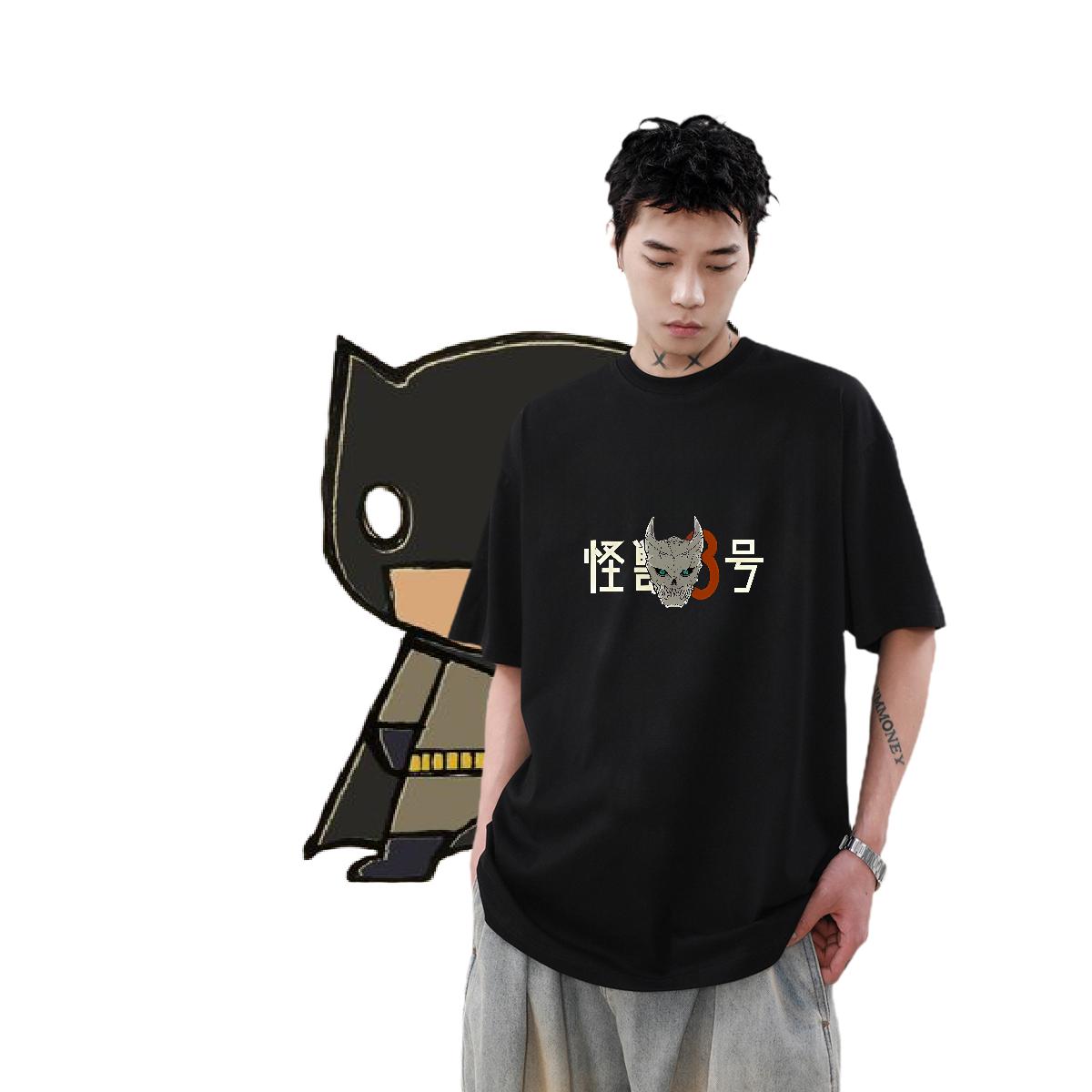 Classic T shirt Sports Casual Crew Neck Cotton Breathable Mens Tshirts 2024 Designer Cartoon Printing S-3XL Tees Shirts