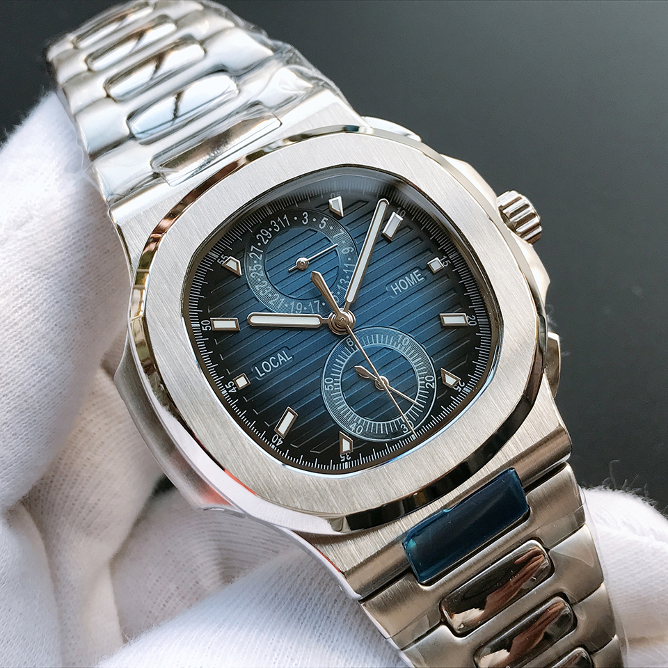 Top brand luxury designer mens watch with 40mm automatic mechanical movement stainless steel material watch classic business watch