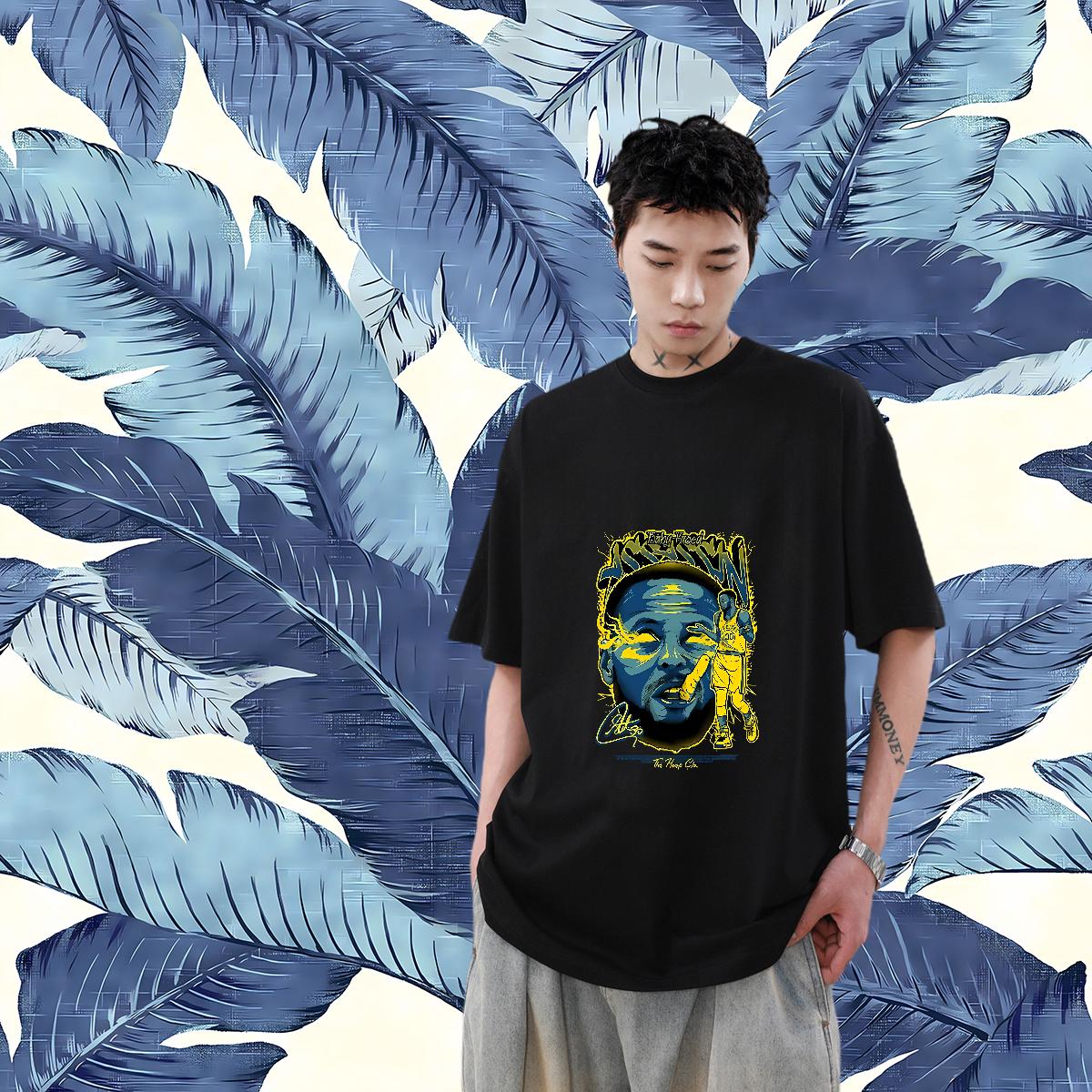 Popular Man T Shirts Hip Hop Breathable Crew Neck Cotton Tshirt for Man Woman Fashion Cartoon Printing S-3XL Tees Shirts