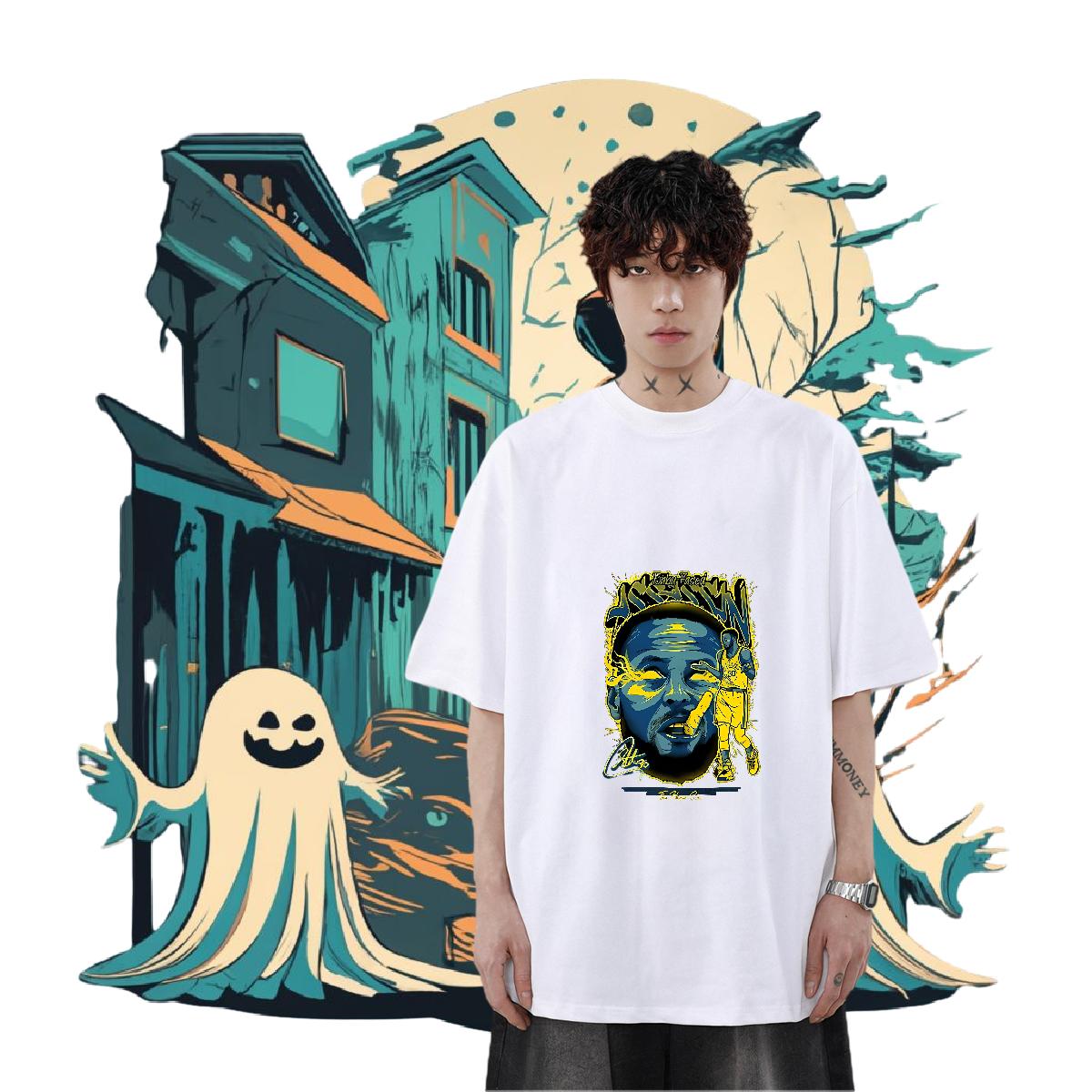 Wholesale Men T Shirts Plus Size Custom Men Tees Outdoor Cotton Breathable Loose Fit Tops Tees