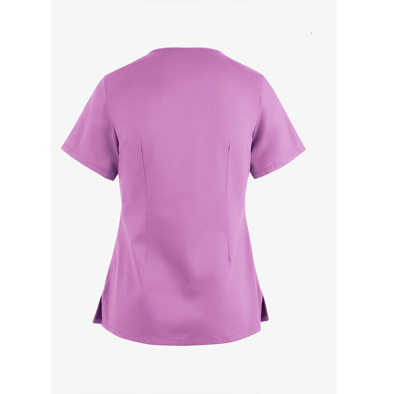 Scrubs Scrubs for Women Uniform New Product New Arrival Non-ironing Long High Elasticity French Popular Ventilation Printing Leisure Time Temperament 
