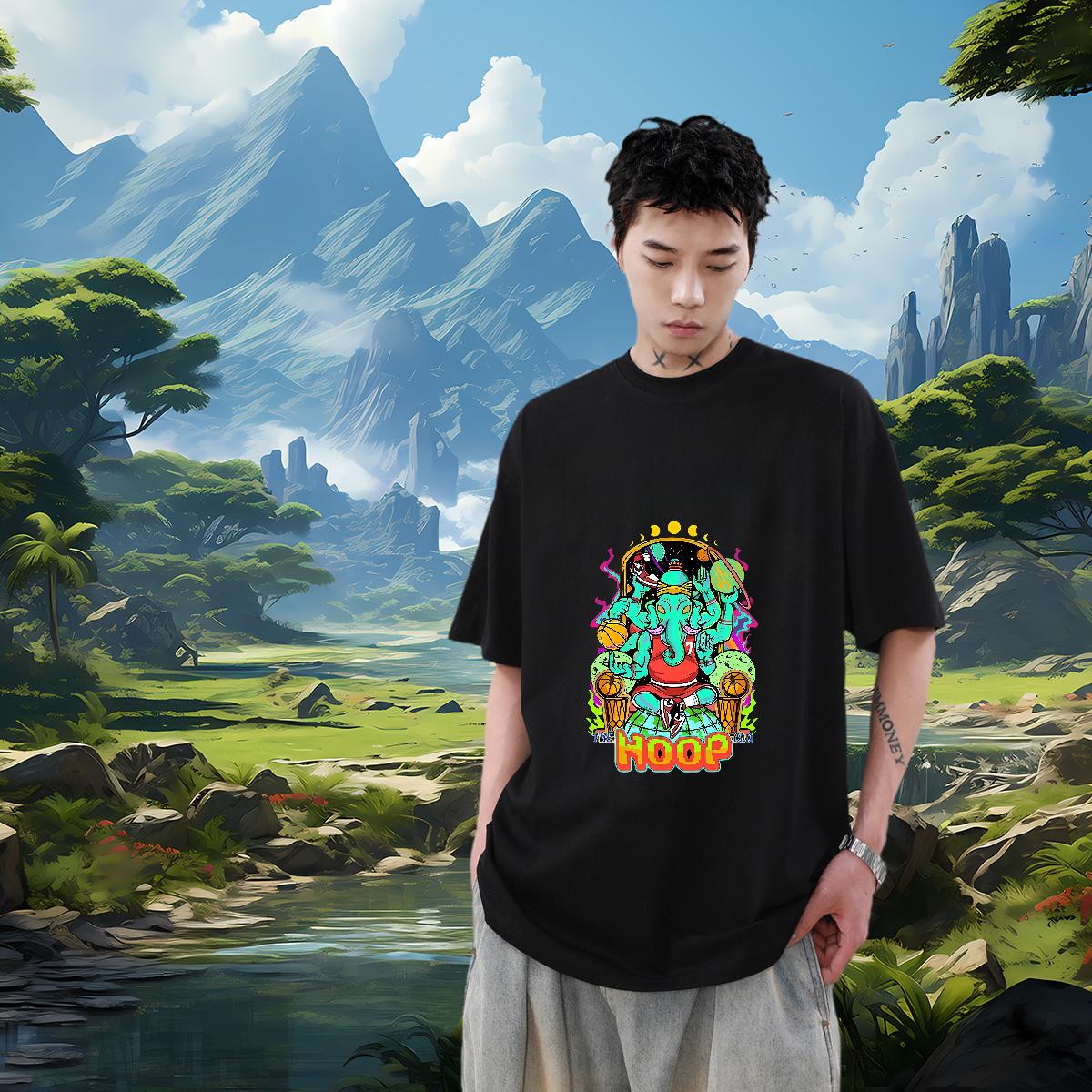 Soft Couples T Shirts Cotton Breathable Soft Casual Daily Wear Man T Shirts Custom Print Plus Size 2024 Summer Tops Tees