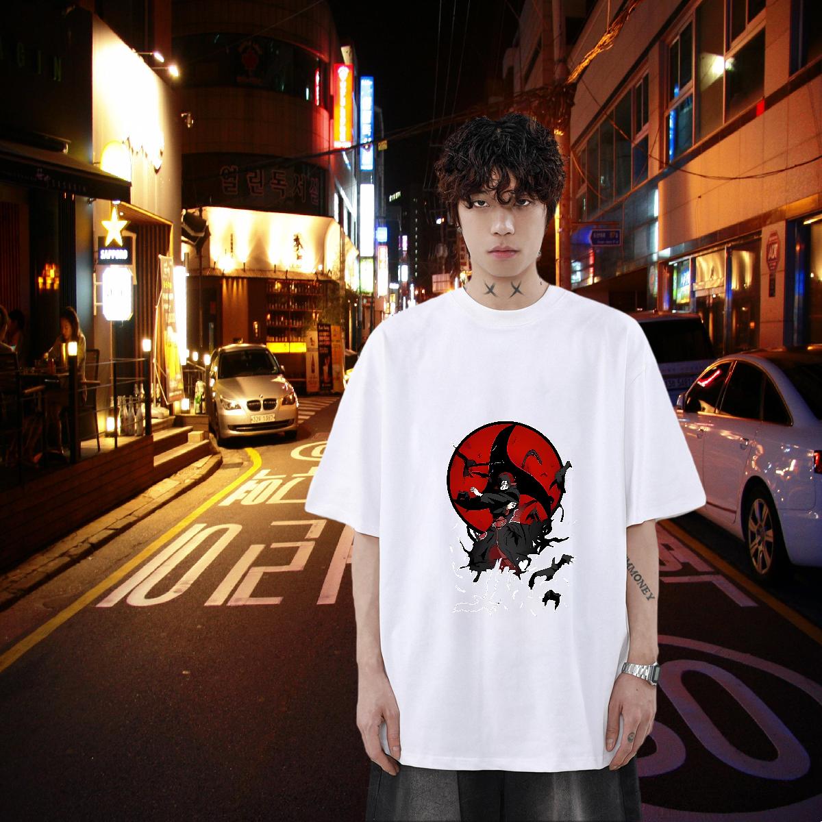 Unisex Men Tshirts Breathable Short Sleeve High Street Hip Hop Man T Shirts Customized Print 2024 Top Tees