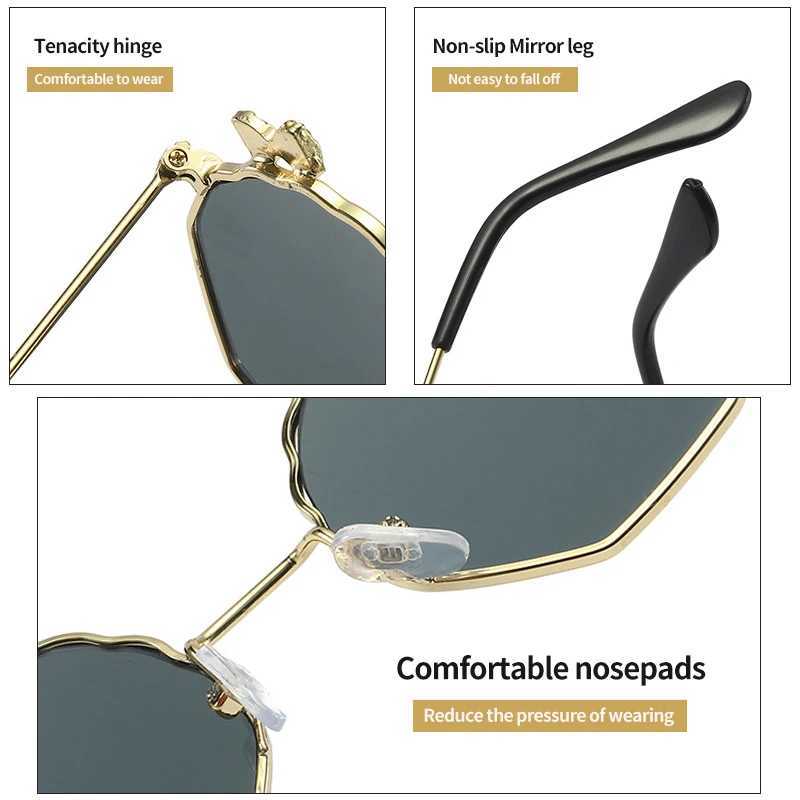 Sunglasses New Kids Alloy Personalized Street Photography UV400 Sunglasses Boys Girls Outdoor Sun Protection Sunglasses Children Glasses