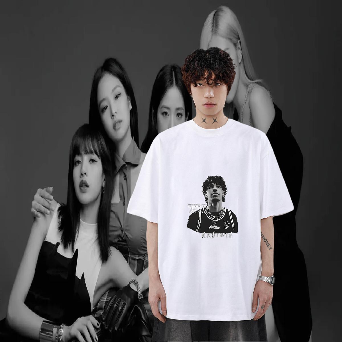 Loose T Shirt For Man Beach Crew Neck Cotton Mens Tshirts 2024 Plus Size Custom Clothes