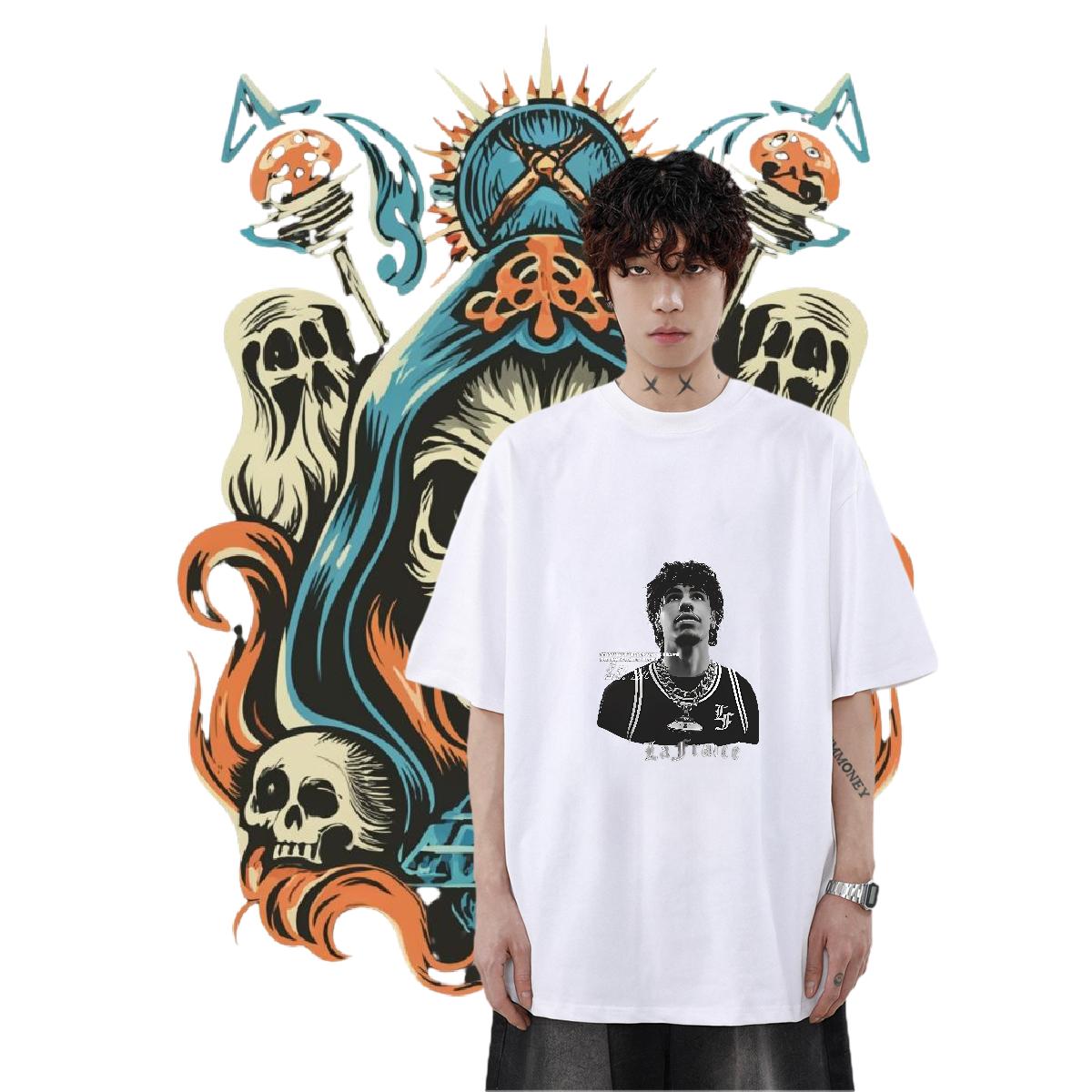 Classic Casual T Shirts Men Custom Printed Casual Daily Wear Men Clothes T-Shirt Breathable Short Sleeve Brand