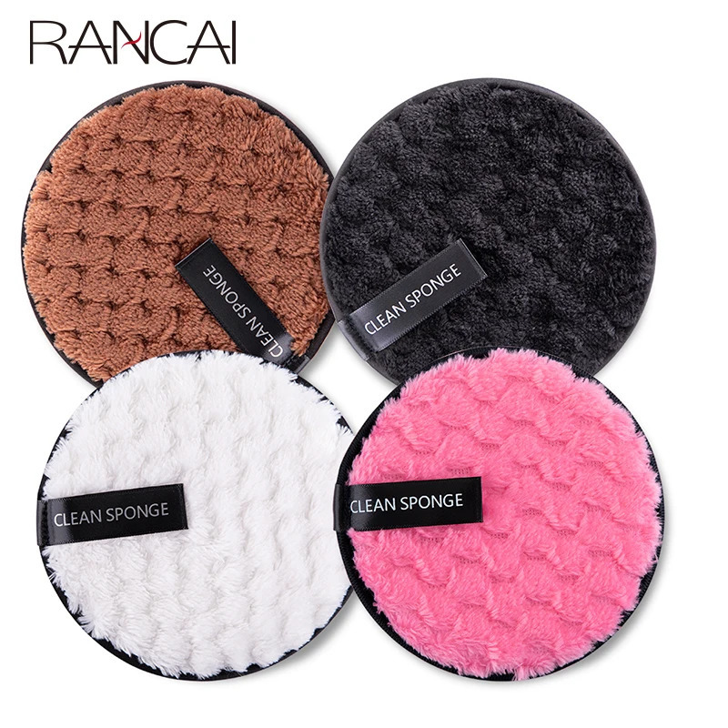 Makeup removal ultra-fine fiber puffs cleansing sponge water lazy removal powder softening cleansing cosmetics 240715